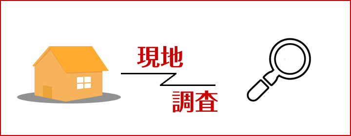 裁判所から現地調査される